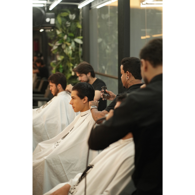 Sala de espera Plaza Barbearia