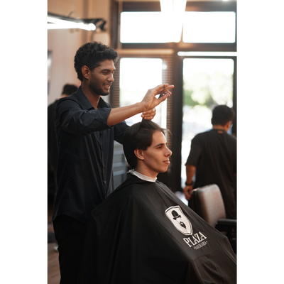 Ambiente interno Plaza Barbearia