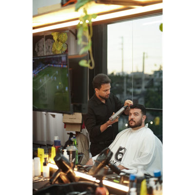 Ambiente interno Plaza Barbearia