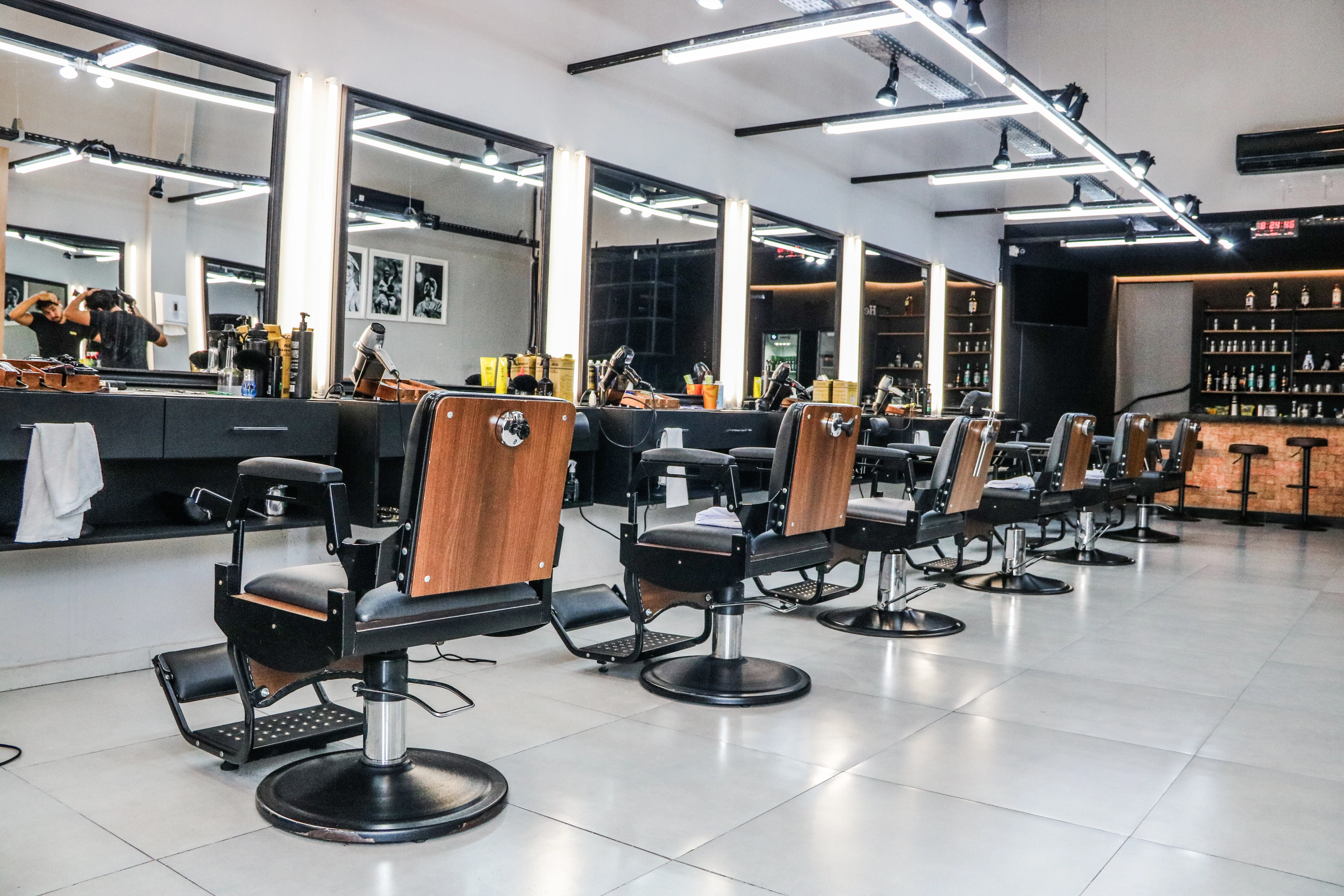 Sala de espera Plaza Barbearia